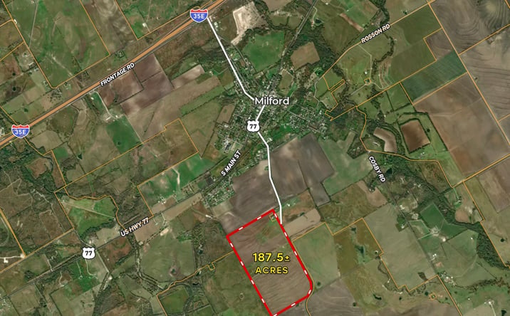 Pictures of Land property located at 748 S FM 308, Milford, TX 76670 for sales - image #1