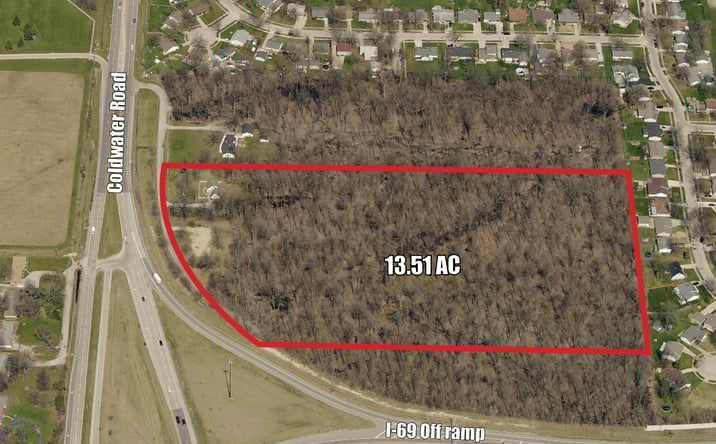 Pictures of Land property located at 6822 Coldwater Rd, Fort Wayne, IN 46825 for sales - image #1