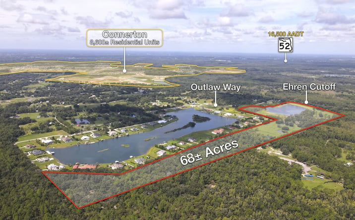 Pictures of Land property located at 10460 Ehren Cutoff, Land O' Lakes, FL 34637 for sales - image #1
