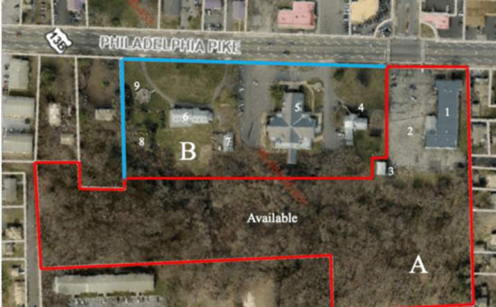 Pictures of Land, Mixed Use, Multifamily, Senior Living, Special Purpose property located at 3110 Philadelphia Pike, Claymont, DE 19703 for sales - image #1