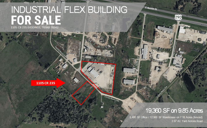 Pictures of Industrial property located at 1105 Co Rd 235, Giddings, TX 78942 for sales - image #1