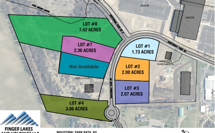 Pictures of Land property located at Industrial Park Road, Bath, NY 14810 for sales - image #1