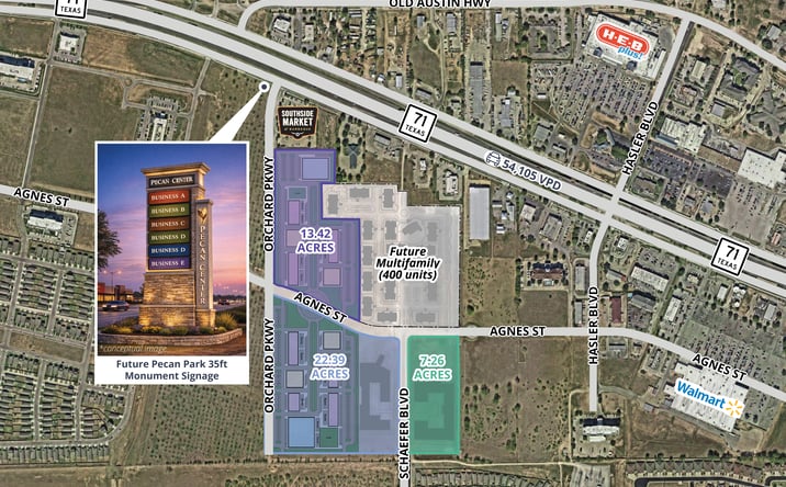 Pictures of Mixed Use, Land, Retail property located at S. Schaefer Blvd & Agnes St, Bastrop, TX 78602 for sales - image #1
