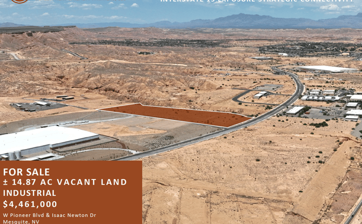 Pictures of Land property located at 1605 W Pioneer Blvd, Mesquite, NV 89034 for sales - image #1