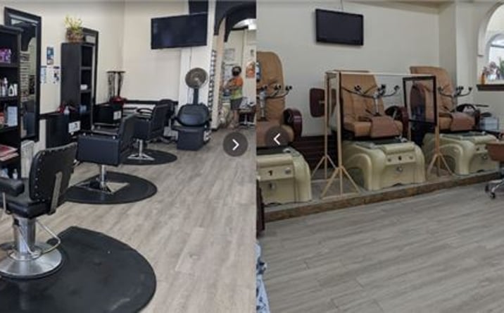 Pictures of Business for Sale property located at Nail & Hair Beauty Salon, Houston, TX 77002 for sales - image #1
