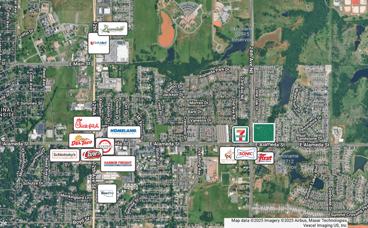Pictures of Land, Retail property located at 24th Ave NE and E Alameda St, Norman, OK 73069 for sales - image #1