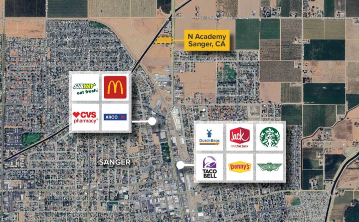 Pictures of Retail, Industrial, Land property located at N Academy Avenue, Sanger, CA 93657 for sales - image #1
