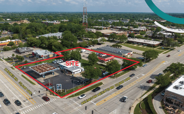 Pictures of Retail property located at 115 W Dundee Rd, Arlington Heights, IL 60004 for sales - image #1