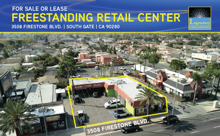 Pictures of Retail property located at 3508 Firestone Boulevard, South Gate, CA 90280 for sales - image #1