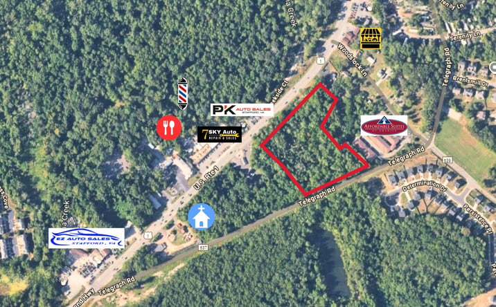 Pictures of Land property located at 46 Woodstock Ln, Stafford, VA 22554 for sales - image #1