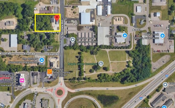 Pictures of Mixed Use, Office, Retail, Self Storage, Special Purpose property located at 2536 S. Sprinke Rd, null, MI 49001 for sales - image #1