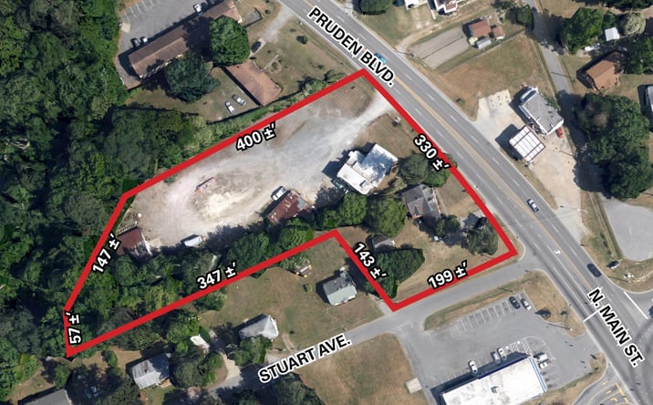 Pictures of Land property located at 2333 & 2345 Pruden Boulevard, Suffolk, VA 23434 for sales - image #1