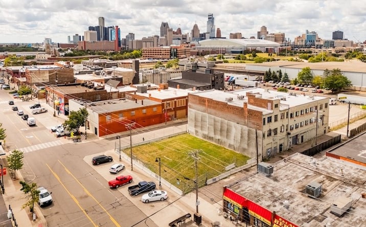 Pictures of Land property located at 2701 Russell St, Detroit, MI 48207 for sales - image #1