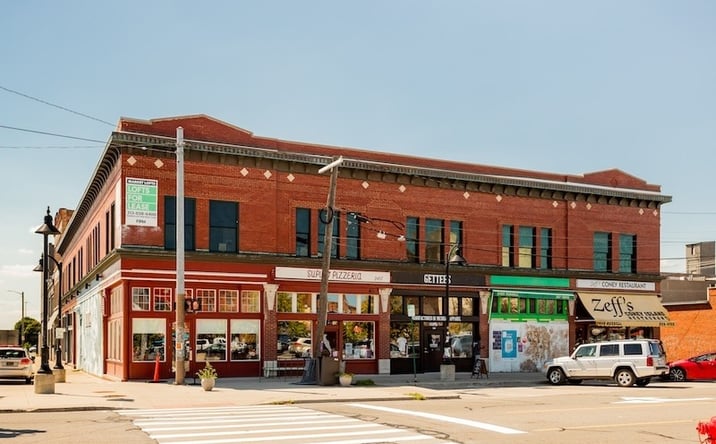 Pictures of Mixed Use, Multifamily, Office property located at 2453 Russell Street, Detroit, MI 48207 for sales - image #1