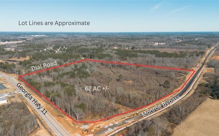 Pictures of Land property located at 0 Dial Rd, Monroe, GA 30655 for sales - image #1