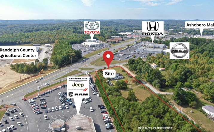 Pictures of Retail, Multifamily, Hospitality property located at 1823 E Salisbury Street, Asheboro, NC 27203 for sales - image #1