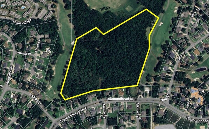 Pictures of Land property located at 0 Diamondhead Drive, Diamondhead, MS 39525 for sales - image #1