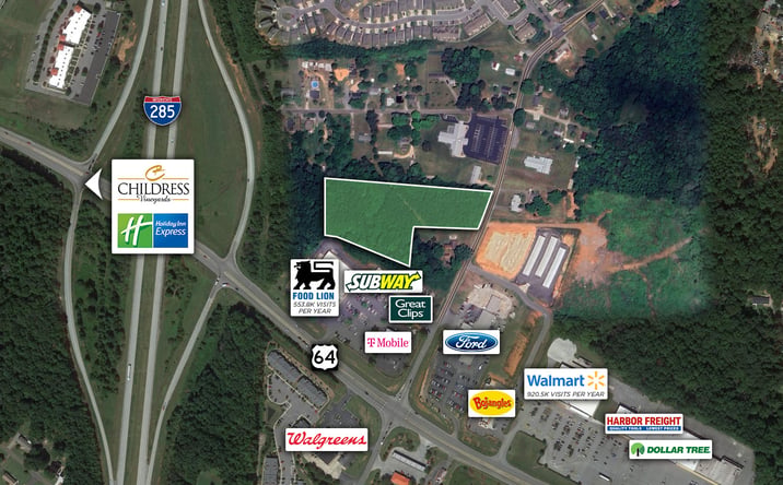 Pictures of Land property located at 114 Forest Hill Rd, Lexington, NC 27295 for sales - image #1
