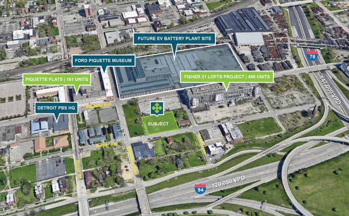 Pictures of Land property located at 547 Harper Ave, Detroit, MI 48202 for sales - image #1