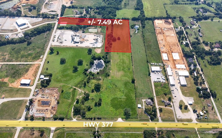 Pictures of Land property located at TBD Stewart Rd, Aubrey, TX 76227 for sales - image #1