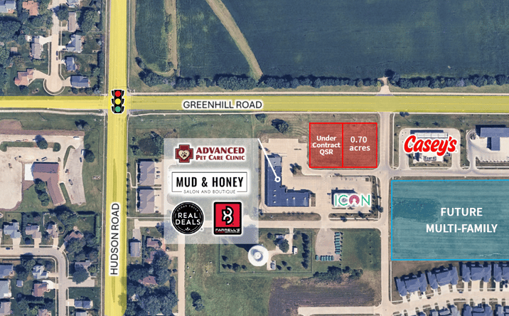 Pictures of Land property located at Greenhill Road & Algonquin Drive, Cedar Falls, IA 50613 for sales - image #1