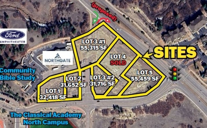 Pictures of Land property located at Voyager Pkwy & Powers Blvd, Colorado Springs, CO 80921 for sales - image #1