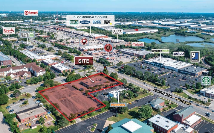 Pictures of Retail, Land property located at 391 W Army Trail Rd, Bloomingdale, IL 60108 for sales - image #1