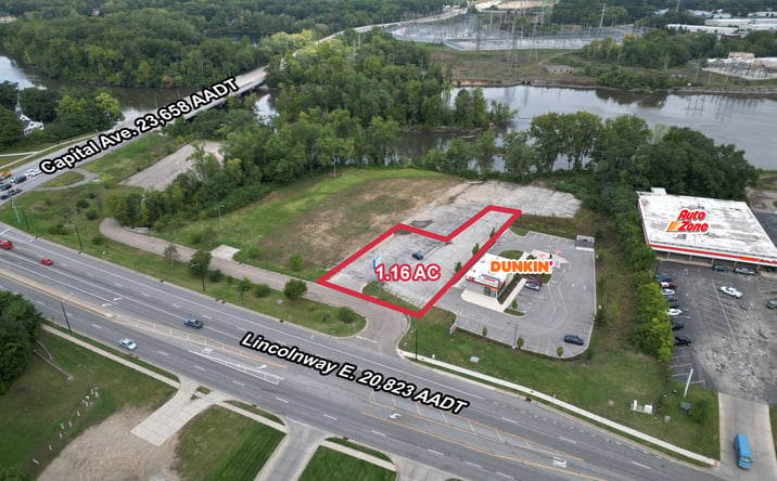 Pictures of Land property located at 2754 Lincolnway East, Mishawaka, IN 46544 for sales - image #1
