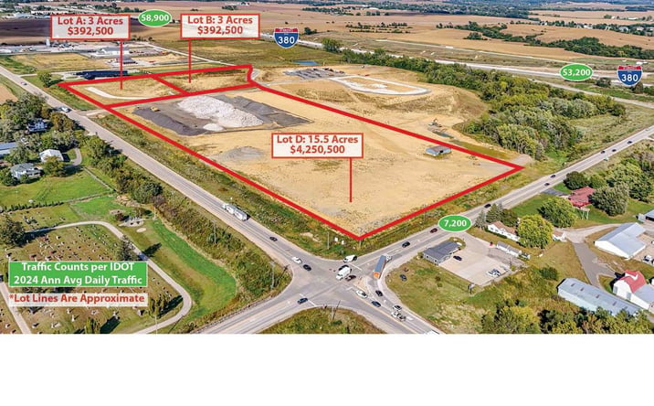 Pictures of Land property located at I - 380 120th St NW, Swisher, IA 52338 for sales - image #1