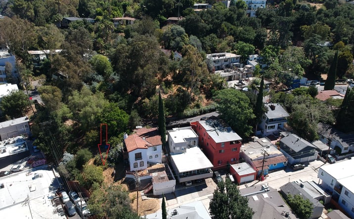 Pictures of Land property located at 3643 Fredonia Dr, Los Angeles, CA 90068 for sales - image #1