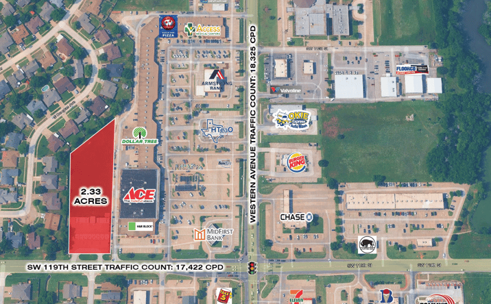 Pictures of Land property located at 945 SW 119th St, Oklahoma City, OK 73170 for sales - image #1