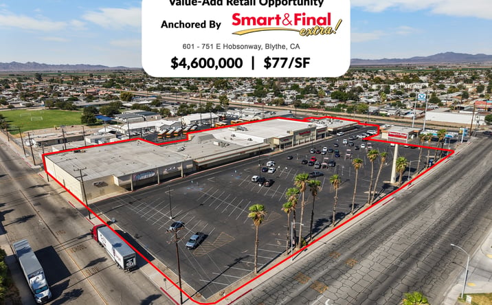 Pictures of Retail property located at 601-751 E Hobsonway, Blythe, CA 92225 for sales - image #1