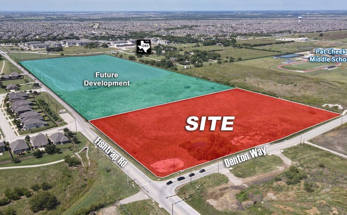 Pictures of Retail, Land property located at NEQ of Fishtrap Rd & FM 1385, Prosper, TX 75078 for sales - image #1