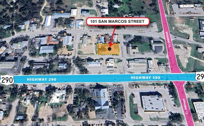 Pictures of Hospitality, Office, Retail property located at 101 San Marcos St, Dripping Springs, TX 78620 for sales - image #1