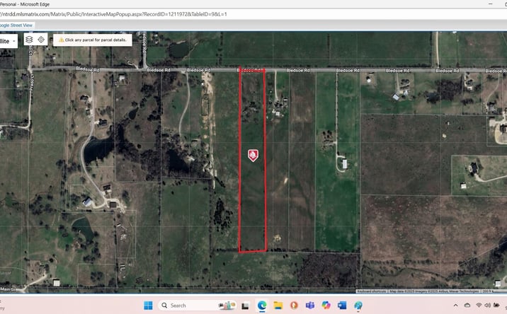 Pictures of Land property located at 694 Bledsoe Rod, Gunter, TX 75058-3012 for sales - image #1