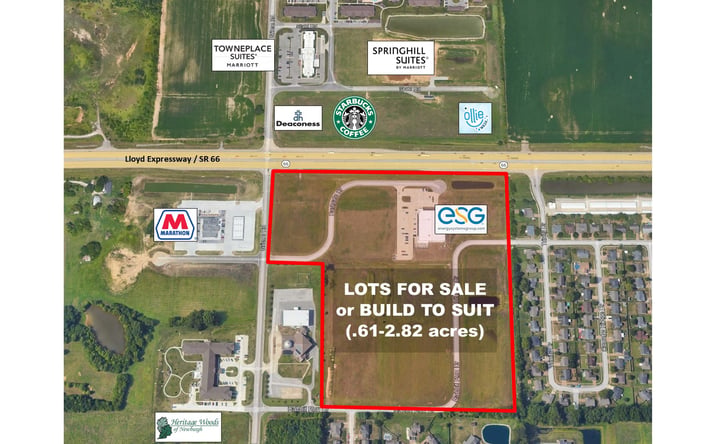 Pictures of Land property located at SE Corner State Rd. 66 & Grimm Rd., Newburgh, IN 47630 for sales - image #1