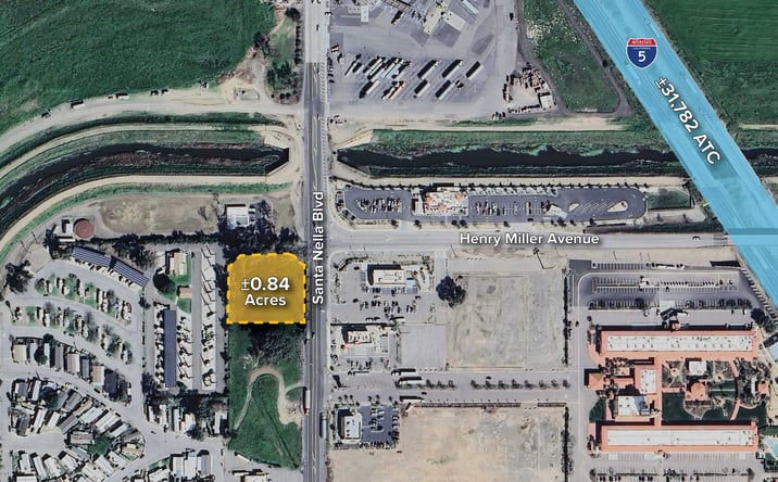 Pictures of Land, Retail property located at SWC Santa Nella Blvd & Henry Miller Ave, Santa Nella, CA 95322 for sales - image #1