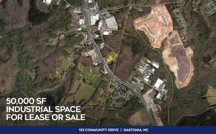 Pictures of Industrial property located at 133 Community Dr, Gastonia, NC 28056 for sales - image #1