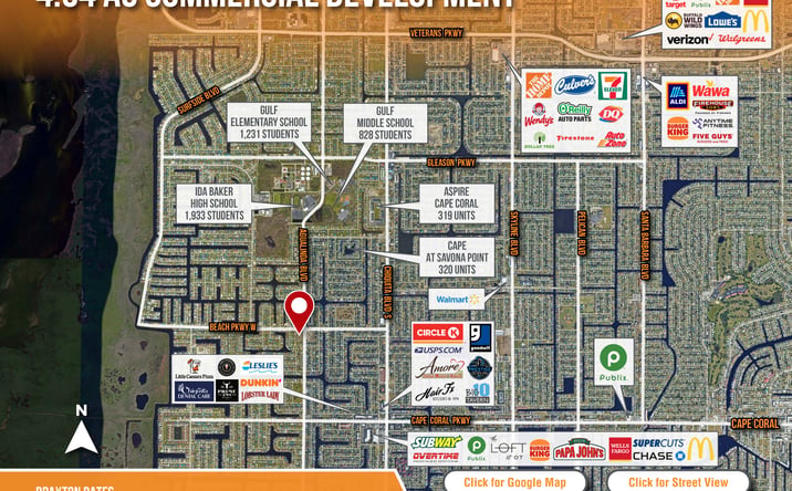 Pictures of Land property located at 4232 Agualinda Blvd, Cape Coral, FL 33914 for sales - image #1