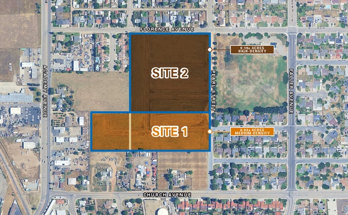 Pictures of Land property located at SWC of Florence Avenue & Pearl Street, Sanger, CA 93657 for sales - image #1