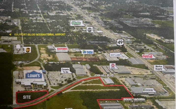 Pictures of Land property located at John Hill Blvd, Gulfport, MS 39503 for sales - image #1