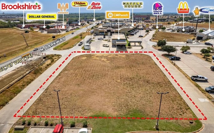 Pictures of Land property located at 805 N Parkway, Alvarado, TX 76009 for sales - image #1