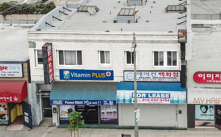 Pictures of Mixed Use, Multifamily, Retail property located at 4015 - 4019 W Olympic Blvd, Los Angeles, CA 90019 for sales - image #1