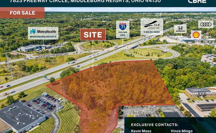 Pictures of Land, Multifamily, Office, Retail property located at 7823 Freeway Cir, Middleburg Heights, OH 44130 for sales - image #1