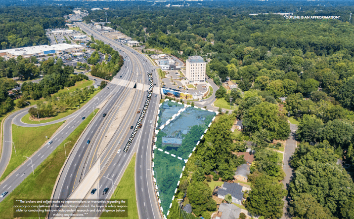 Pictures of Land property located at 4125 E Independence Blvd, Charlotte, NC 28205 for sales - image #1