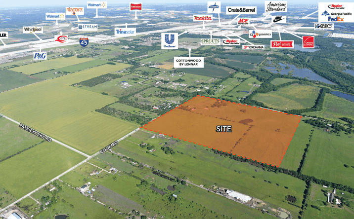 Pictures of Land property located at 1000 Cook Rd., Wilmer, TX 75125 for sales - image #1