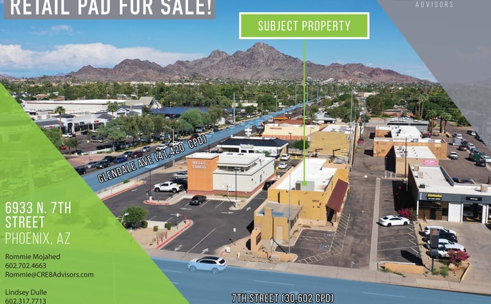 Pictures of Retail property located at 6933 N 7th ST, Phoenix, AZ 85014 for sales - image #1