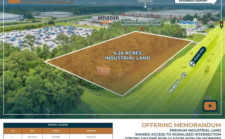 Pictures of Land property located at 6000 GA-21, Port Wentworth, GA 31407 for sales - image #1