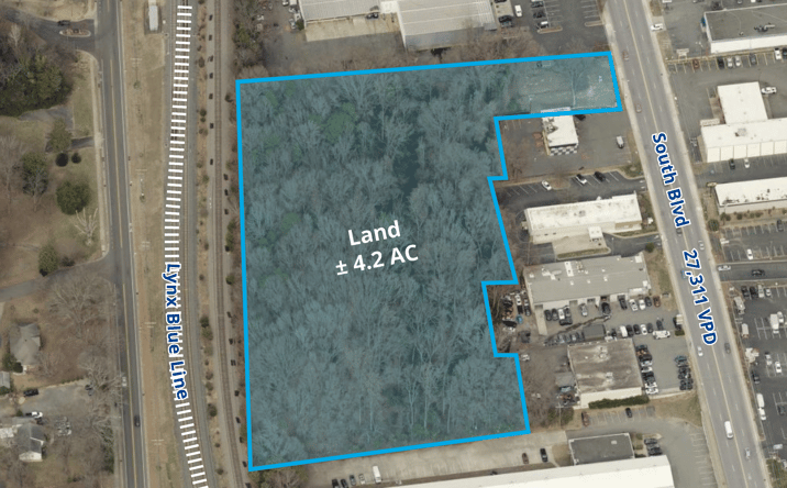Pictures of Land property located at 6320 South Boulevard, Charlotte, NC 28217 for sales - image #1