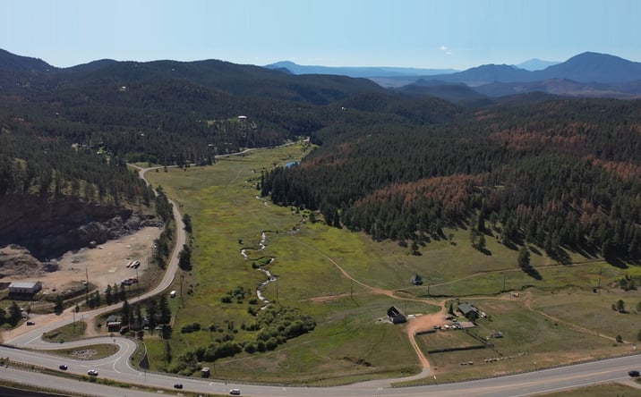 Pictures of Land property located at 13034 US Hwy 285, Pine, CO 80470 for sales - image #1